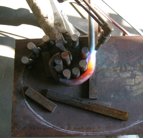 cancello in ferro stile battuto